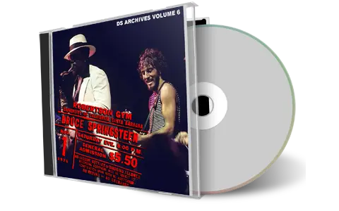 Artwork Cover of Bruce Springsteen 1975-11-01 CD Santa Barbara Audience
