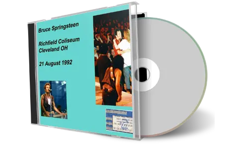 Artwork Cover of Bruce Springsteen 1992-08-21 CD Richfield Audience