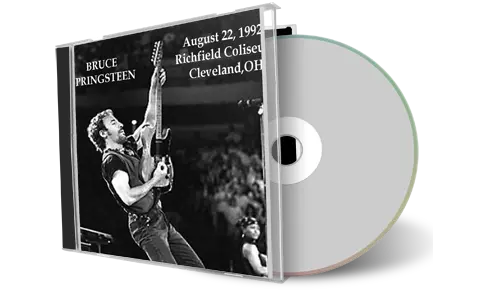 Artwork Cover of Bruce Springsteen 1992-08-22 CD Richfield Audience