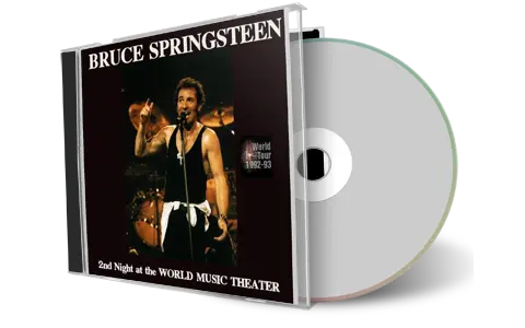 Artwork Cover of Bruce Springsteen 1992-09-03 CD Tinley Park Audience