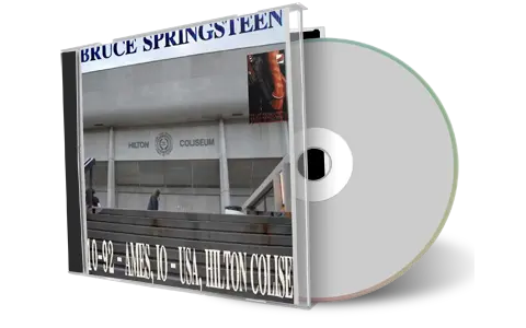 Artwork Cover of Bruce Springsteen 1992-10-30 CD Ames Audience