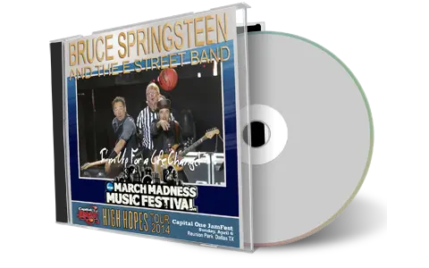 Artwork Cover of Bruce Springsteen 2014-04-06 CD Dallas Soundboard