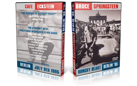 Artwork Cover of Bruce Springsteen 1995-07-09 DVD Santa Monica Proshot