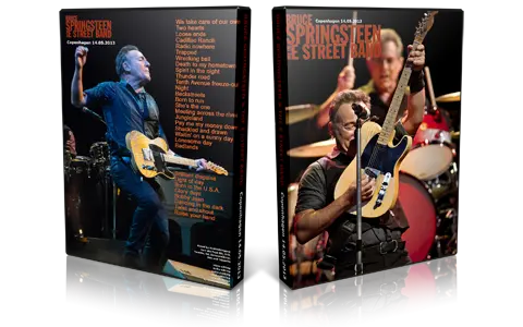 Artwork Cover of Bruce Springsteen 2013-05-14 DVD Copenhagen Audience