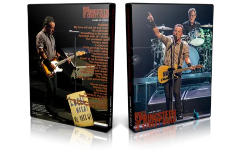 Artwork Cover of Bruce Springsteen 2013-07-24 DVD Leeds Audience
