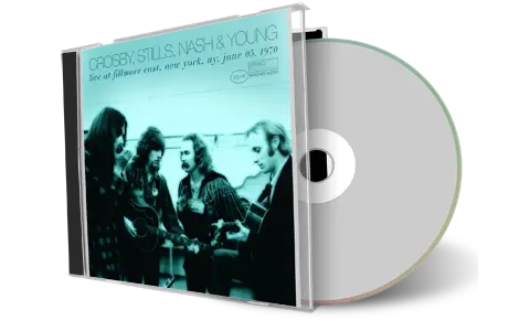 Artwork Cover of CSNY 1970-06-05 CD New York Audience