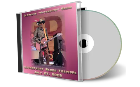 Artwork Cover of Clarence Gatemouth Brown 2002-07-07 CD Portland Soundboard