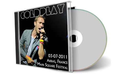 Artwork Cover of Coldplay 2011-07-03 CD Arras Soundboard