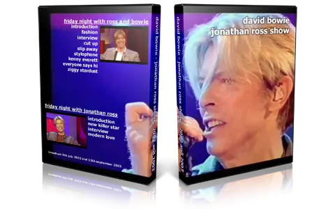 Artwork Cover of David Bowie Compilation DVD 2002 and 2003 Proshot