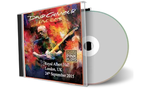 Artwork Cover of David Gilmour 2015-09-24 CD London Audience