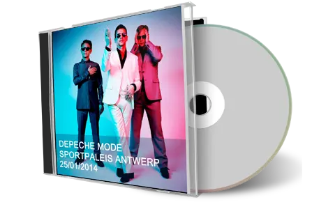 Artwork Cover of Depeche Mode 2014-01-25 CD Antwerp Audience