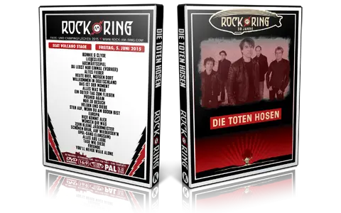 Artwork Cover of Die Toten Hosen 2015-06-05 DVD Rock am Ring Festival Proshot