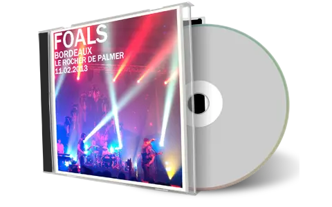 Artwork Cover of Foals 2013-11-02 CD Bordeaux Audience