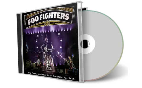 Artwork Cover of Foo Fighters 2015-09-22 CD Inglewood Audience