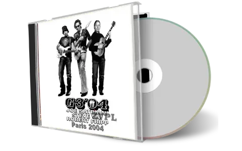 Artwork Cover of G3 2004-07-01 CD Paris Audience