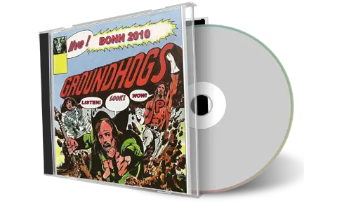 Artwork Cover of Groundhogs 2010-04-18 CD Bonn Audience
