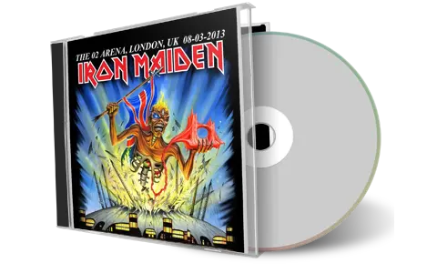 Artwork Cover of Iron Maiden 2013-08-03 CD London Audience