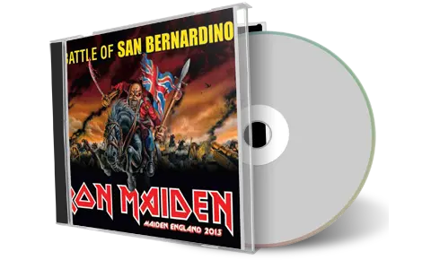 Artwork Cover of Iron Maiden 2013-09-13 CD San Bernadino Audience