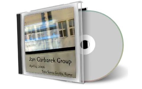 Artwork Cover of Jan Garbarek 2006-04-23 CD Rome Audience