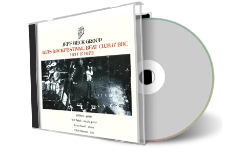 Artwork Cover of Jeff Beck 1972-03-25 CD Bremen Soundboard