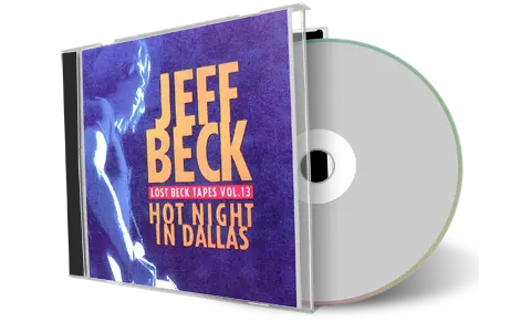 Artwork Cover of Jeff Beck 1972-08-07 CD Dallas Audience