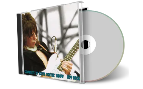 Artwork Cover of Jeff Beck 1975-07-23 CD Toronto Audience
