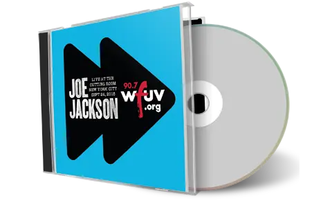 Artwork Cover of Joe Jackson 2015-09-24 CD New York Soundboard