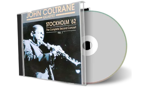 Artwork Cover of John Coltrane 1962-11-19 CD Stockholm Soundboard