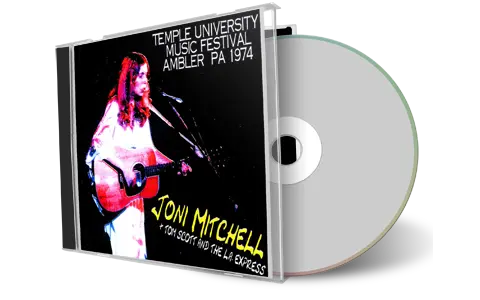 Artwork Cover of Joni Mitchell 1974-08-22 CD Ambler Audience