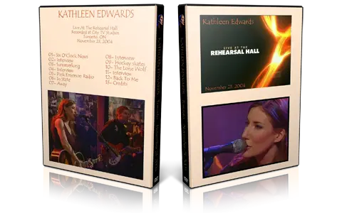 Artwork Cover of Kathleen Edwards 2004-11-23 DVD Toronto Proshot