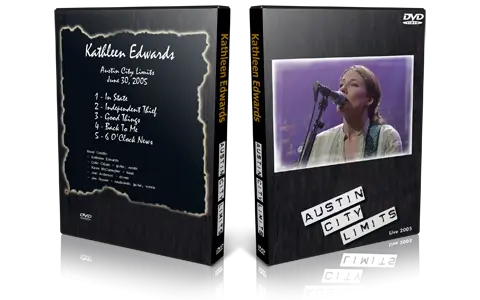 Artwork Cover of Kathleen Edwards 2005-06-30 DVD Austin City Limits Proshot