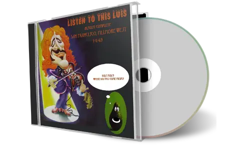 Artwork Cover of Led Zeppelin 1969-01-11 CD San Francisco Soundboard