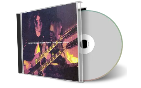 Artwork Cover of Led Zeppelin 1972-10-03 CD Tokyo Audience