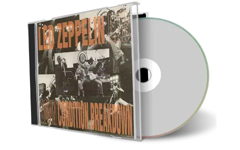 Artwork Cover of Led Zeppelin 1975-01-25 CD Indianapolis Audience
