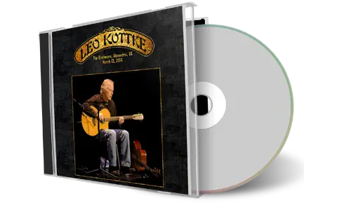 Artwork Cover of Leo Kottke 2014-03-12 CD Alexandria Audience