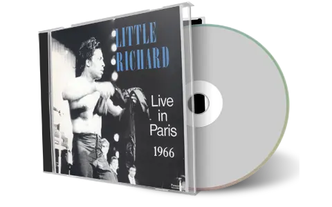 Artwork Cover of Little Richard Compilation CD Paris 1966 Audience