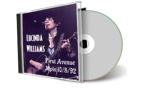 Artwork Cover of Lucinda Williams 1992-10-08 CD Minneapolis Audience