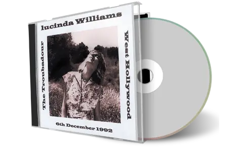 Artwork Cover of Lucinda Williams 1992-12-06 CD Hollywood Soundboard