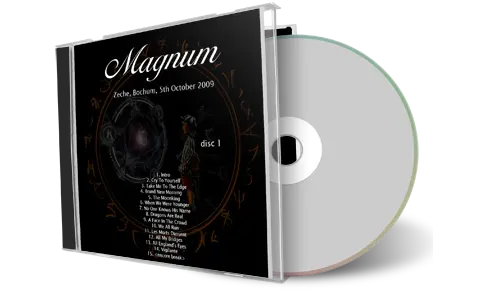 Artwork Cover of Magnum 2009-10-05 CD Bochum Audience