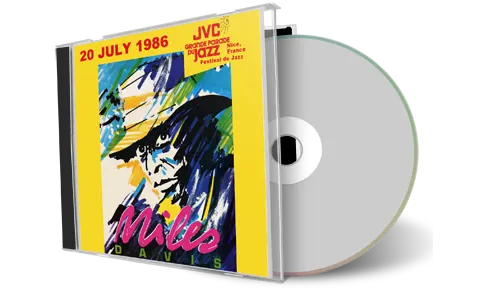 Artwork Cover of Miles Davis 1986-07-20 CD Nice Audience