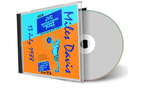 Artwork Cover of Miles Davis 1988-07-13 CD Nice Audience