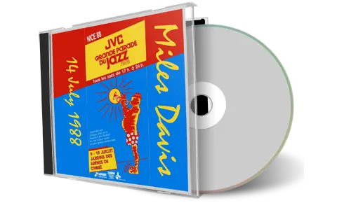Artwork Cover of Miles Davis 1988-07-14 CD Nice Audience