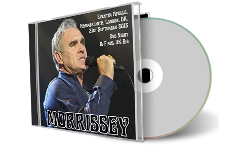 Artwork Cover of Morrissey 2015-09-21 CD London Audience