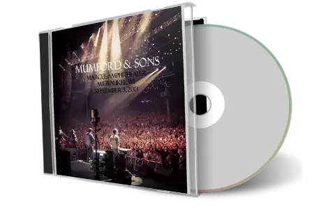Artwork Cover of Mumford And Sons 2013-09-03 CD Milwaukee Audience