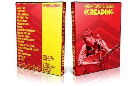 Artwork Cover of Mumford and Sons 2015-08-28 DVD Reading Festival 2015 Proshot