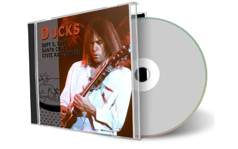 Artwork Cover of Neil Young 1977-09-02 CD Santa Cruz Audience
