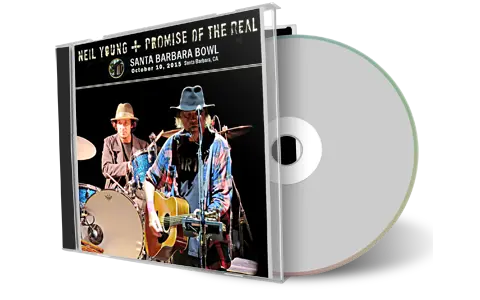 Artwork Cover of Neil Young 2015-10-10 CD Santa Barbara Audience