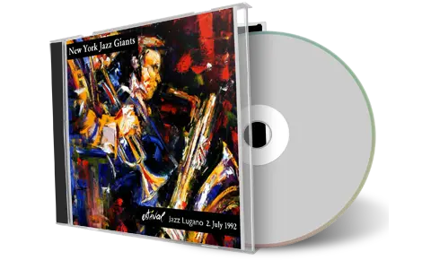 Artwork Cover of New York Jazz Giants 1992-07-02 CD Lugano Soundboard