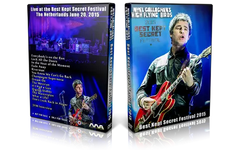 Artwork Cover of Noel Gallagher 2015-06-20 DVD Best Kept Secret Festival 2015 Proshot