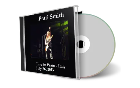 Artwork Cover of Patti Smith 2013-07-26 CD Prato Audience